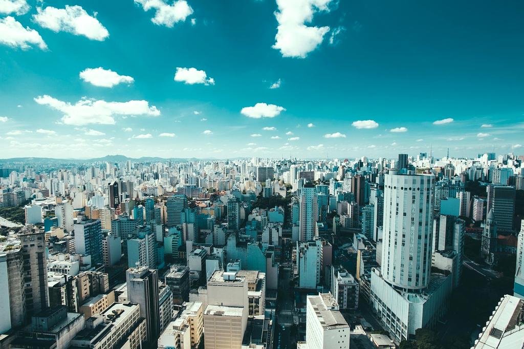 People collaborating on urban sustainability projects